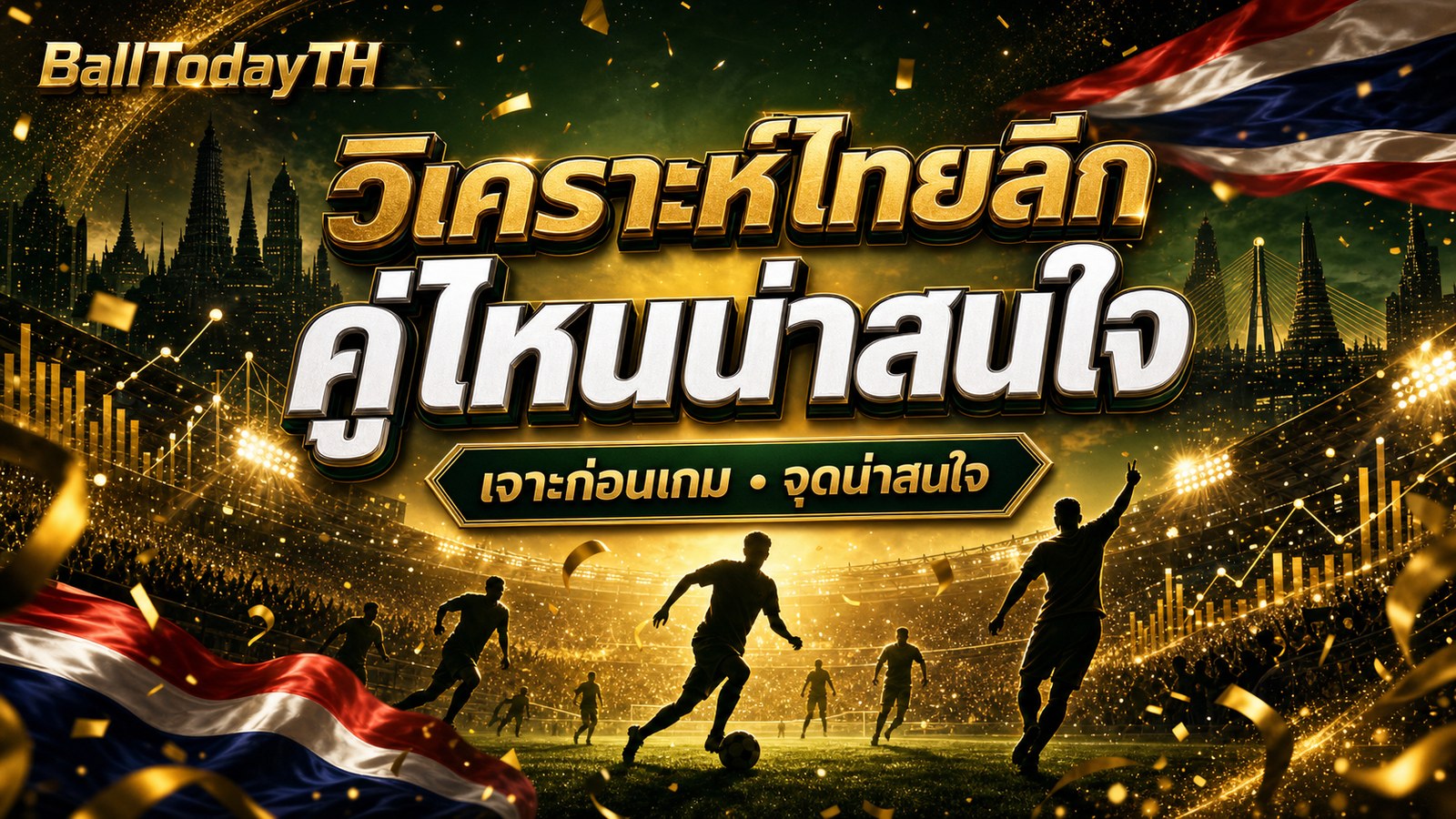 วิเคราะห์ไทยลีก คู่ไหนน่าสนใจ เจาะก่อนเกม จุดน่าสนใจ