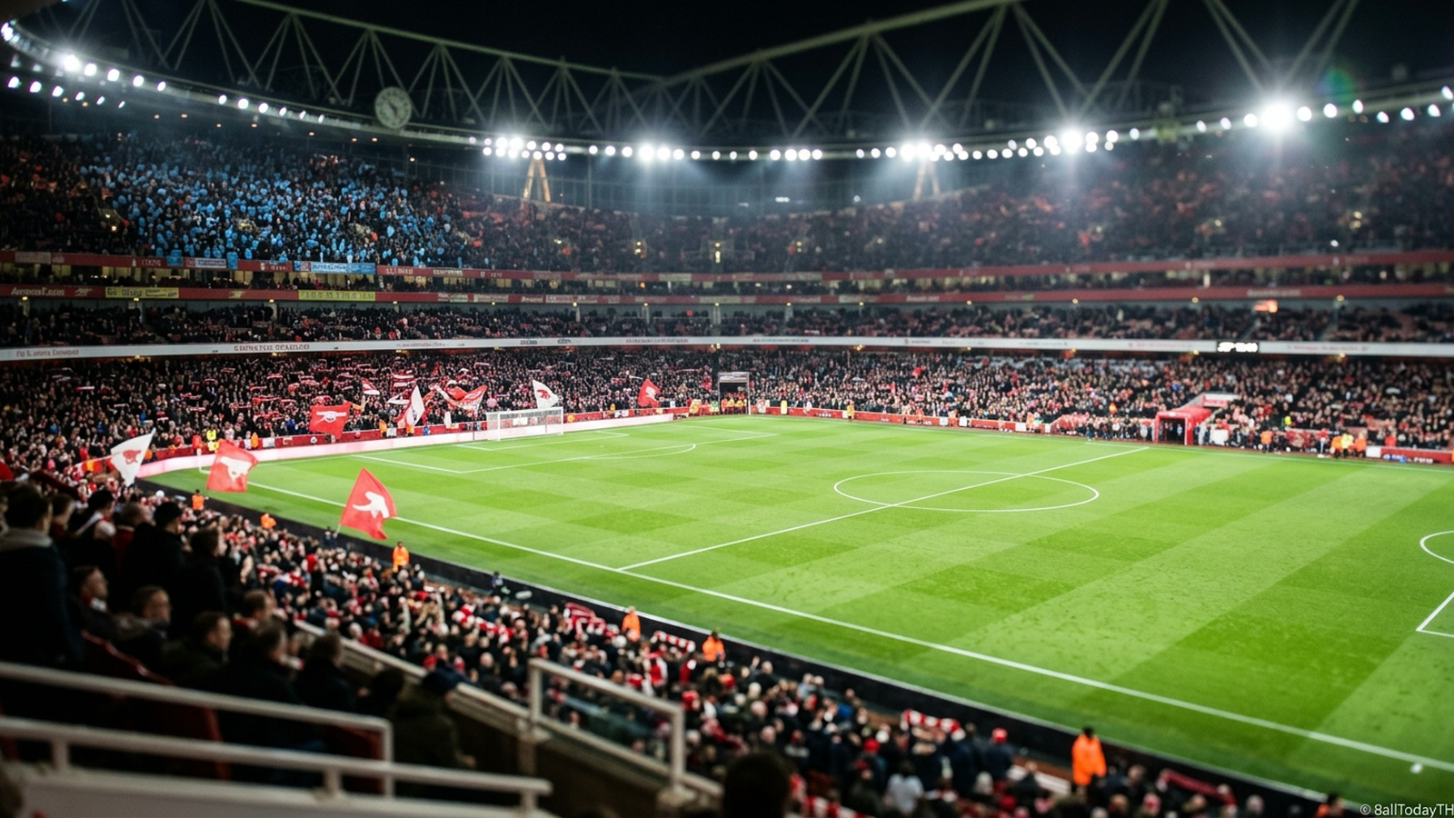 บรรยากาศเอมิเรตส์ สเตเดียม ก่อนเกมพรีเมียร์ลีก อาร์เซนอล พบ คอเวนทรี